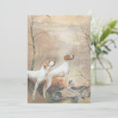 English Pointer  招待状 (スタンド正面)