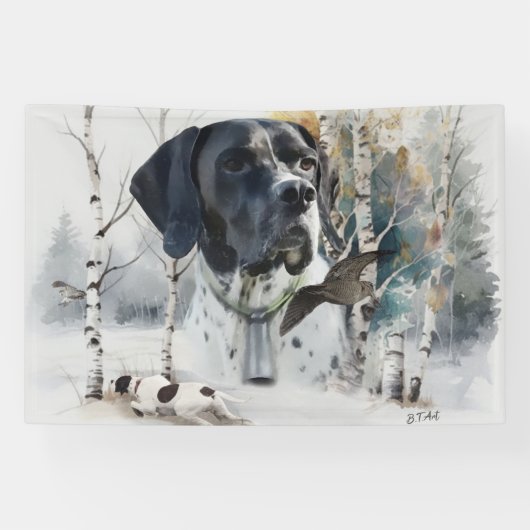 English Pointer  横断幕 (横)