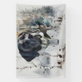 English Pointer  横断幕 (縦)