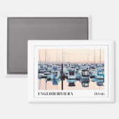 English Riviera, Torquay, Devon, England マグネット (正面/裏面)