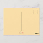 English Rose ポストカード (裏面)