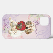English SetterハートMom Case-Mate iPhoneケース (裏面 (横))