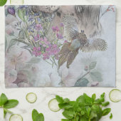 English Setterポートレート キッチンタオル (折り畳み)