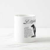 English Setterヴィンテージストーリーブックスタイル コーヒーマグカップ (中央)