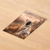 English Setter アクリル招待状 (レイダウン)