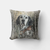 English Setter  クッション (正面)