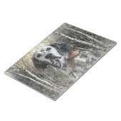 English Setter ノートパッド (アングル)