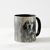 English Setter  マグカップ (正面右)