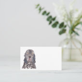 ENGLISH SETTER 名刺 (スタンド正面)