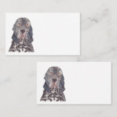 ENGLISH SETTER 名刺 (正面/裏面)