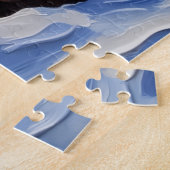 English Setter Christmas Boat Holiday ジグソーパズル (側面)