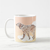 English Setter Coffee Mug コーヒーマグカップ (左)