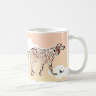 English Setter Coffee Mug コーヒーマグカップ