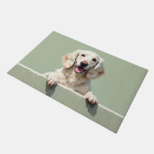 English Setter Doormat Art ドアマット (アングル)