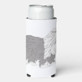 English Sheepdog スリム缶クーラー (Seltzer正面)
