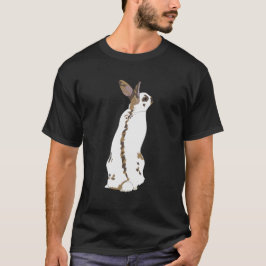 English Spot Rabbit – 立ち Tシャツ