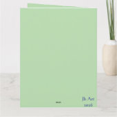 ENGLISH SPRINGER SPANIEL  カード (裏面)