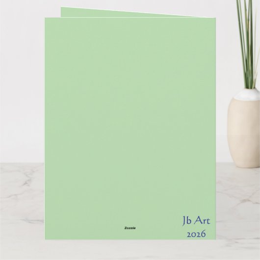 ENGLISH SPRINGER SPANIEL  カード (裏面)