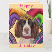 ENGLISH SPRINGER SPANIEL  カード (正面)