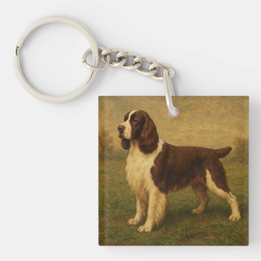 English Springer Spaniel キーホルダー (正面)