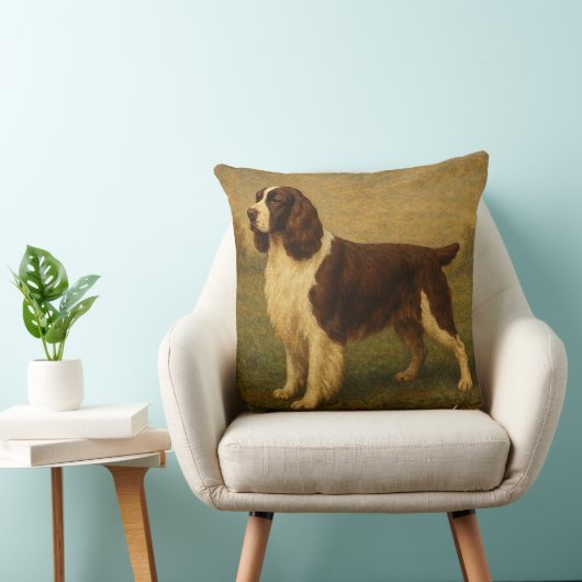 English Springer Spaniel クッション (椅子)