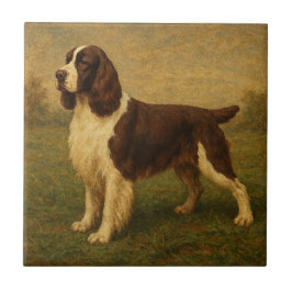 English Springer Spaniel タイル