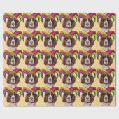 ENGLISH SPRINGER SPANIEL  ラッピングペーパー (フラット)