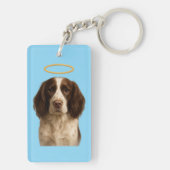 English Springer Spaniel Angel / Devil keychain キーホルダー (裏面)