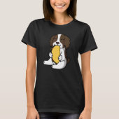 English Springer Spaniel Eating A Taco Dog Tシャツ (正面)