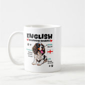 English Springer Spaniel Owner Funny Dog Lover  コーヒーマグカップ (左)