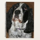 English Springer Spaniel Pet Photo プランナー手帳 (正面)