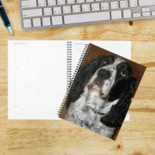English Springer Spaniel Pet Photo プランナー手帳