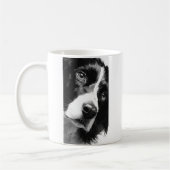 English springer spaniel portrait  コーヒーマグカップ (左)