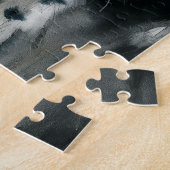 English springer spaniel portrait with ticking ジグソーパズル (側面)