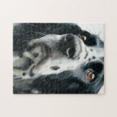 English springer spaniel portrait with ticking ジグソーパズル (横)