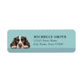English Springer Spaniel Return Address Labels ラベル (正面)