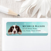 English Springer Spaniel Return Address Labels ラベル (インサイチュ)