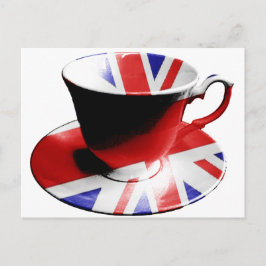 English Teaの素敵なカップ ポストカード