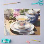 English Tea ビクトリアン Decompage 薄葉紙 (クラフト)