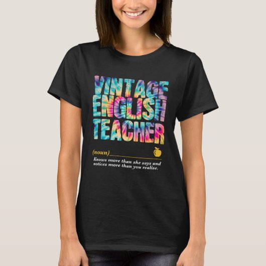 English Teacher Appreciation Week Back to School Tシャツ (正面)
