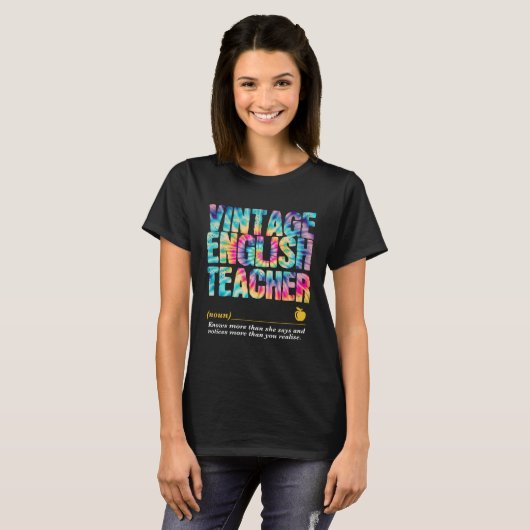 English Teacher Appreciation Week Back to School Tシャツ (正面フル)