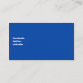 English Teacher ESL コーリングカード (裏面)