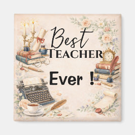 English Teacher Thank You Gift End of School Year マグネット