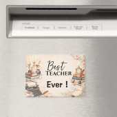 English Teacher Thank You Gift End of School Year マグネット (インサイチュ (食洗機))