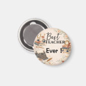 English Teacher Thank You Gift End of School Year マグネット (正面/裏面)