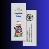 English Tutorブックマークチュートリアル先生 スキニー名刺