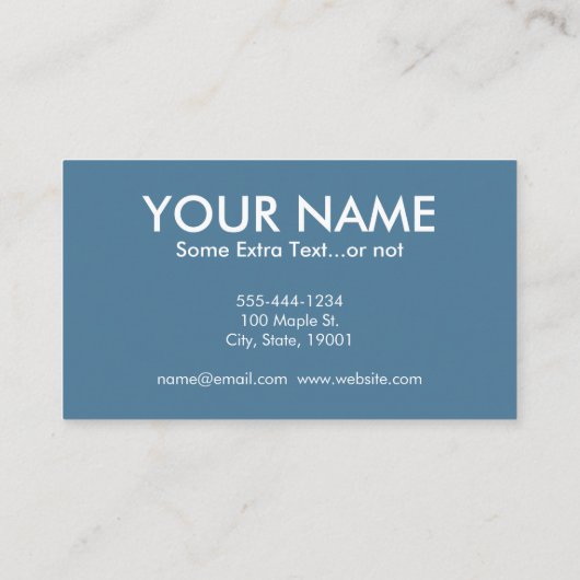 English Tutor Business Card 名刺 (裏面)