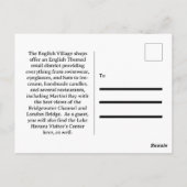 English Village, Lake Havasu City, Az. ポストカード (裏面)