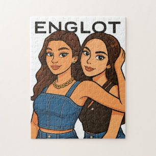 EnglotタイGL発送カップル EngfaとCharlotte ジグソーパズル