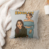 Englot タイGL シップカップル、EngfaとCharlotte クッション (ブランケット)